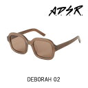 A.D.S.R. サングラス DEBORAH 02 アイウェア エーディーエスアール ADSR 【正規取扱店】【15:00までのご注文で即日配送】 プレゼント ギフト