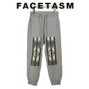 FACETASM ファセッタズム オルテガ パッチ ジャージー パンツ ORTEGA PATCH JERSEY PANTS メンズ 2020 新作 【15:00までのご注文で即日配送】 プレゼント ギフト