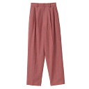 クラネ CLANE ミックス カラー テーパード パンツ MIX COLOR TAPERD PT ツー タック パンツ レディース 【15:00までのご注文で即日配送】プレゼント ギフト