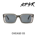 A.D.S.R. サングラス CHICAGO 03 アイウェア エーディーエスアール ADSR 【正規取扱店】【15:00までのご注文で即日配送】 プレゼント ギフト