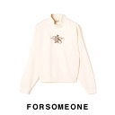 FORSOMEONE フォーサムワン モックネック スェットシャツ MOCKNECK SWEATSHIRT 長袖 ハイネック トップス メンズ 【2022 新作】【15:00までのご注文で即日配送】 プレゼント ギフト