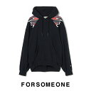 FORSOMEONE フォーサムワン ウェーブ フーディー TN WAVE HOODIE 長袖 パーカー トップス メンズ 【2022 新作】【15:00までのご注文で即日配送】 プレゼント ギフト