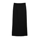 クラネ CLANE 2ウェイ アジャスト サテン ストレート スカート 2WAY ADJUST SATIN STRAIGHT SKIRT シンプル ロングスカー...