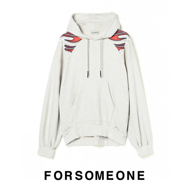 FORSOMEONE フォーサムワン ウェーブ フーディー TN WAVE HOODIE 長袖 パーカー トップス メンズ 【2022 新作】【15:00までのご注文で即日配送】 プレゼント ギフト