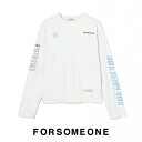 FORSOMEONE フォーサムワン イーグル ロングスリーブ T 3D EAGLE LS TEE 半袖 プリント メンズ 【2023 新作】【15:00までのご注文で即日配送】 プレゼント ギフト