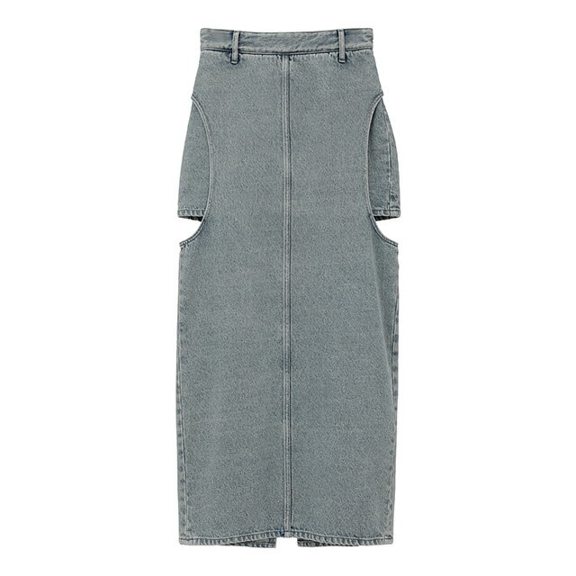 クラネ CLANE サークルカット レイヤード デニム スカート CIRCLE CUT LAYERED DENIM SKIRT ロング レディース 【2024 新作】【15:00までのご注文で即日配送】プレゼント ギフトのサムネイル