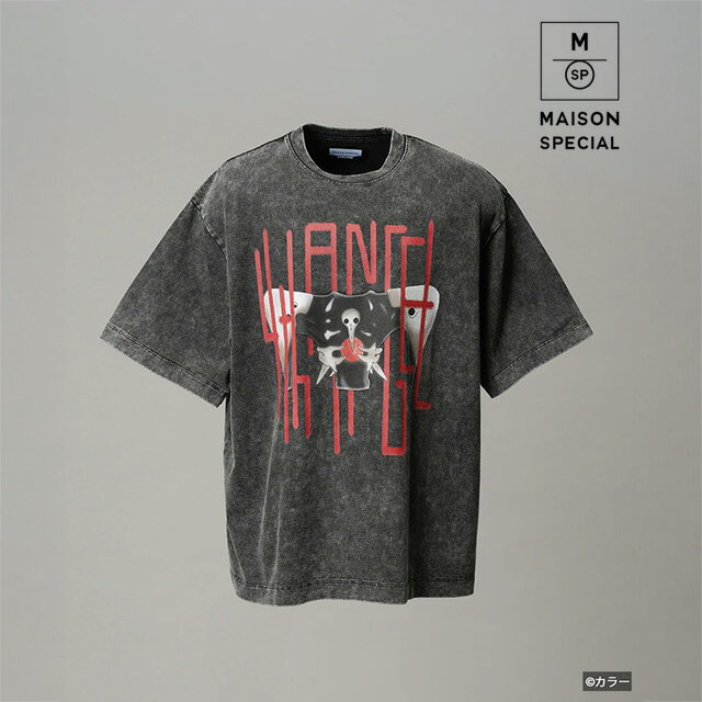  エヴァンゲリオン × メゾンスペシャル Prime-Over Crew Neck Graphic T-Shirt プライムオーバークルーネック グラフィック 使徒 Tシャツ  プレゼント ギフト