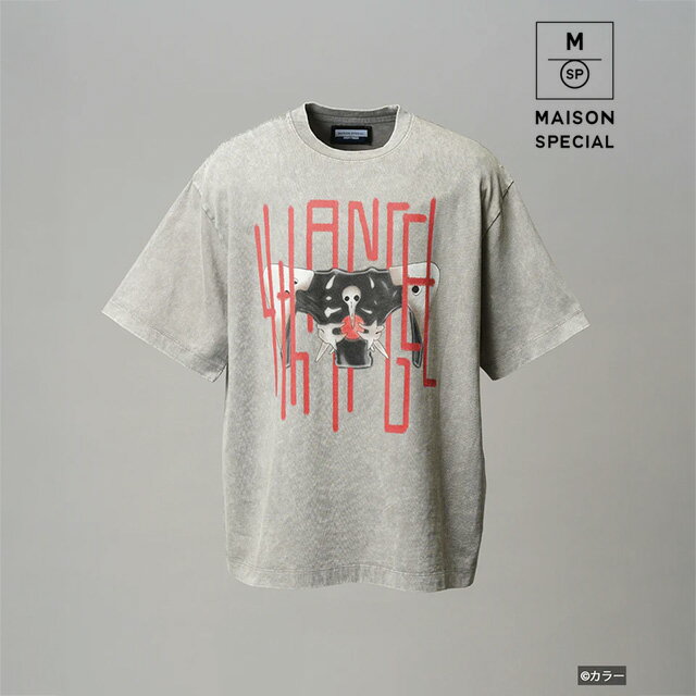  エヴァンゲリオン × メゾンスペシャル Prime-Over Crew Neck Graphic T-Shirt プライムオーバークルーネック グラフィック 使徒 Tシャツ  プレゼント ギフト