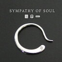 シンパシーオブソウル ピアス メンズ シンパシーオブソウル グラデーション フックピアス シルバー sympathy of soul Gradation Hook Pierce Silver ピアス アクセサリー (メンズ レディース ユニセックス 男女兼用 シンプル ギフト プレゼント ペア) シンパシー オブ ソウル