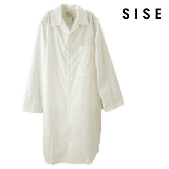 SISE シセ NEW LONG SHIRT ニュー ロングシャツ メンズ 無地 2018 新作 【15:00までのご注文で即日配送】