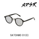 A.D.S.R. サングラス SATCHMO 01(c) アイウェア エーディーエスアール ADSR 【正規取扱店】【15:00までのご注文で即日配送】 プレゼント ギフト