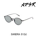A.D.S.R. サングラス SANDRA 01(b) アイウェア エーディーエスアール ADSR 【正規取扱店】【15:00までのご注文で即日配送】 プレゼント ギフト