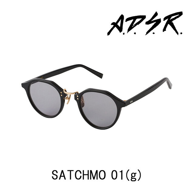 A.D.S.R. サングラス SATCHMO 01(g) アイウェア エーディーエスアール ADSR 【正規取扱店】【15:00までのご注文で即日配送】 プレゼント ギフト
