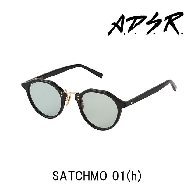 A.D.S.R. サングラス SATCHMO 01(h) アイウェア エーディーエスアール ADSR 【正規取扱店】【15:00までのご注文で即日配送】 プレゼント ギフト