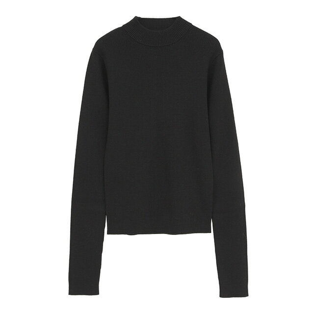 クラネ CLANE ハイネック リブ ニット トップス H/N RIB KNIT TOPS ロングスリーブ レディース 【2025 新作】【15:00までのご注文で即日配送】のサムネイル