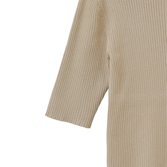 低価正規品 クラネ CLANE H/N リブ ニット トップス H/N RIB KNIT TOPS 半袖 5分袖 レディース :store Volk 特価高評価