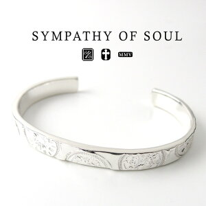 シンパシーオブソウル B.C. コインスタンプ バングル sympathy of soul Seven B.C. Coin Stamp Bangle メンズ レディース ユニセックス ペア アクセサリー シンプル ギフト プレゼント 【送料無料】 シンパシー オブ ソウル