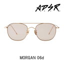 A.D.S.R. サングラス MORGAN 06d アイウェア エーディーエスアール ADSR 【正規取扱店】【15:00までのご注文で即日配送】 プレゼント ギフト