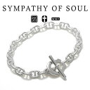 シンパシーオブソウル ブレスレット メンズ シンパシーオブソウル シックホースシュートグルブレスレット アンカー Thick Horseshoe Toggle Bracelet Anchor sympathy of soul アクセサリー (メンズ レディース シンプル ギフト プレゼント )