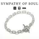 シンパシーオブソウル ミディアム ホースシュー トグル ブレスレット アンカー Medium Horseshoe Toggle Bracelet - Anchor sympathy of soul アクセサリー (メンズ レディース シンプル ギフト プレゼント )