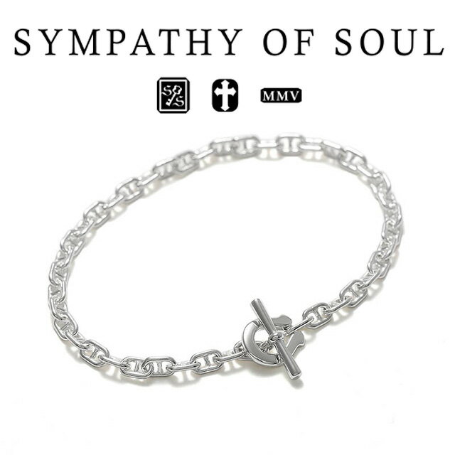 シンパシーオブソウル シン ホースシュー トグル ブレスレット アンカー Thin Horseshoe Toggle Bracelet - Anchor sympathy of soul アクセサリー (メンズ レディース シンプル ギフト プレゼント )