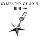 シンパシーオブソウル スモール スター チャーム シルバー sympathy of soul Small Star Charm - Silver 星 男女兼用 (メンズ レディース ペンダント ペア シンプル) 【送料無料】 プレゼント ギフト シンパシー オブ ソウル