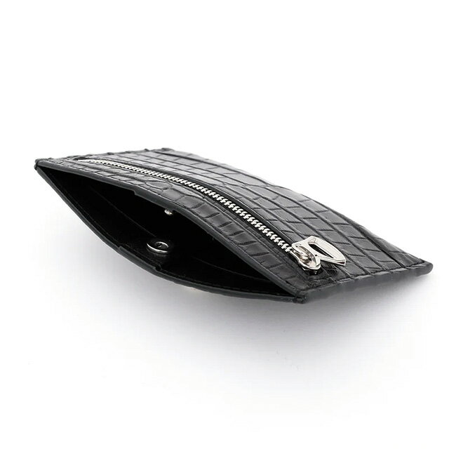 ITTI イッチ CRISTY SMART CARD WLT / CROCO クリスティ スマート カード ウォレット クロコダイル クロコ 本革 レザー カードケース スマートウォレット (メンズ レディース ユニセックス シンプル ギフト プレゼント )