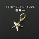 シンパシーオブソウル ペンダント スモール スター チャーム K18 イエロー ゴールド 星 ☆ 男女兼用 sympathy of soul Small Star Charm K18Yellow Gold 【メンズ レディース シンプル】 【送料無料】 プレゼント