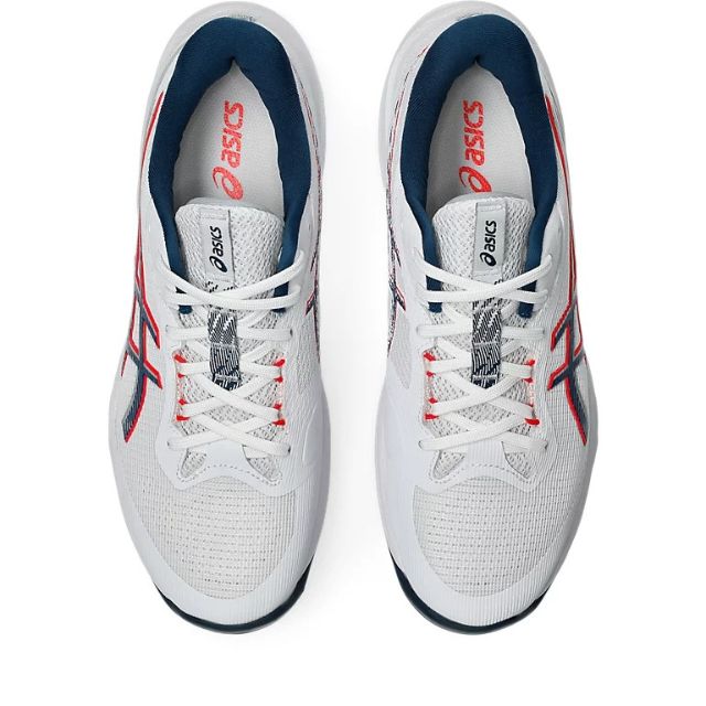 アシックス バレーボールシューズ ローカット ネットバーナー バリスティック FF 4 1053A070-101 ホワイト ユニセックス