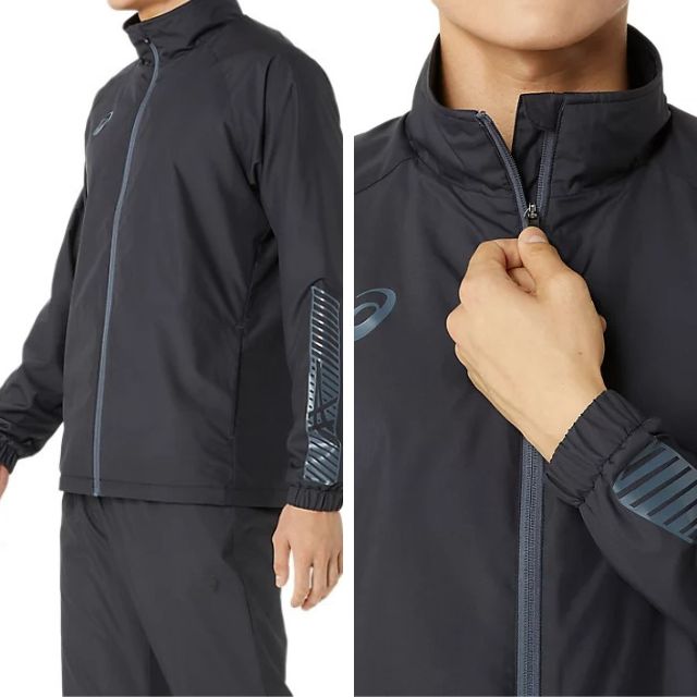 【送料無料】ASICS アシックス ウィンドブレーカー 2031E745 防風 防寒 ブレーカー...