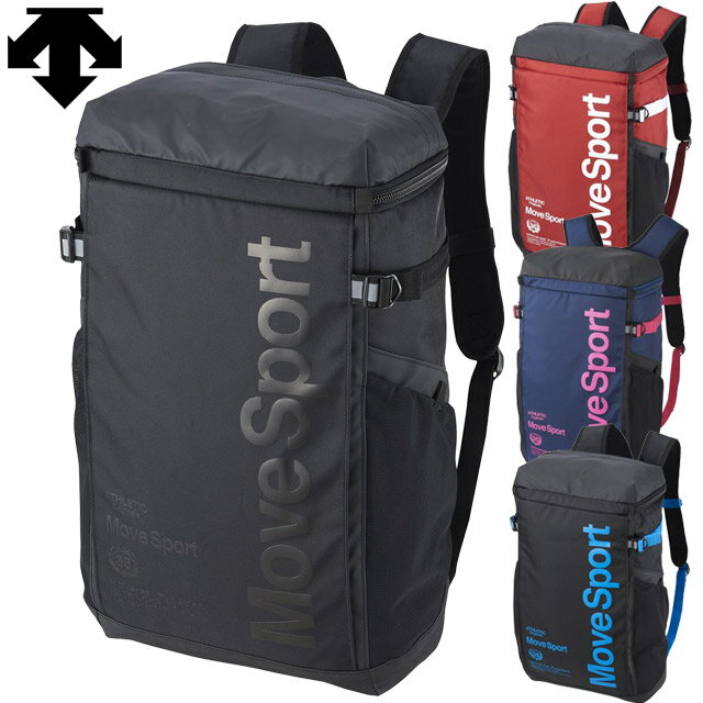 【送料無料】スポーツ バックパック デサント スクエアバッグM 約30L Move Sport DMAPJA04 バッグ リュックサック かばん 部活 合宿 旅行 通学