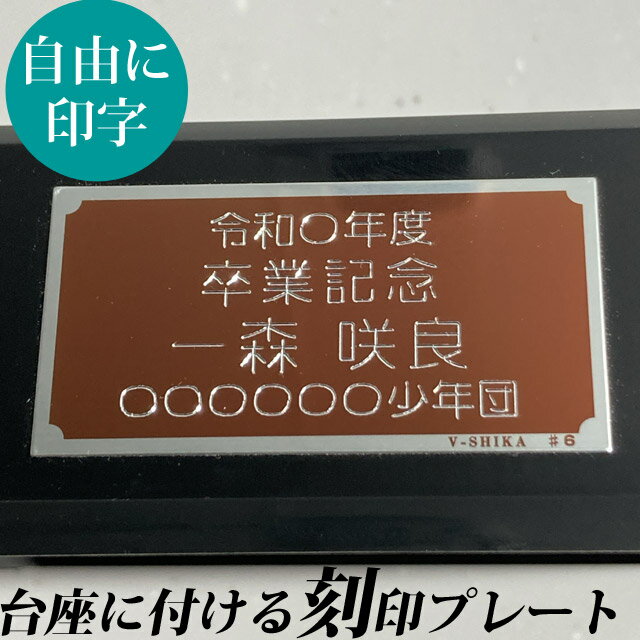 自由に印字できる刻印プレート [サインボール 卒業記念品 贈り物 プレゼント] KOKUIN06