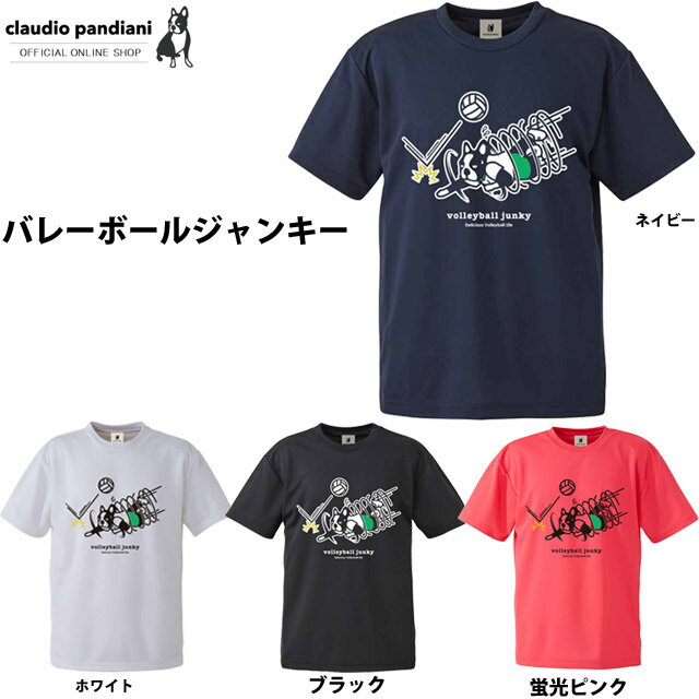 パンディアーニ Tシャツ バレーボールジャンキー 半袖 練習