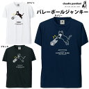 【1枚までメール便OK】2022継続！パンディアーニ Tシャツ バレーボールジャンキー 半そで《練習着》【VJ21002】