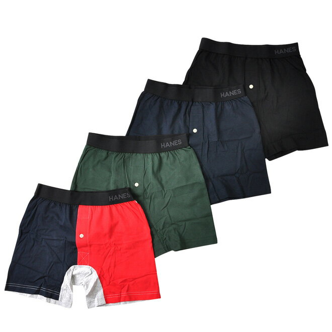 Hanes(ヘインズ) BEEFY KNIT BOXER PANTS ビーフィー ニット ボクサーパンツ メンズ アンダーウェア (HM7-P101)