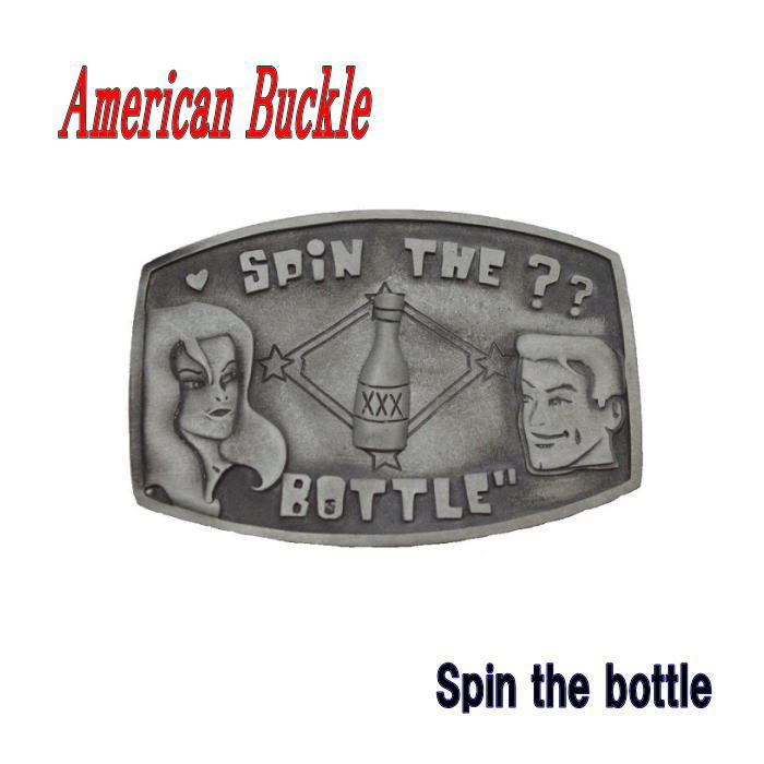 ベルトバックル ベルト金具 ベルト留具 ヘビメタ HEAVY METAL Spin the bottle ゲーム Bar 酒場