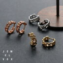 【11/29・30は20%OFFクーポン+P10倍】 【メール便送料無料】 ピアス リング ワンタッチ フープピアス 小さめ チェーン風 ミニ プチ 金属アレル...