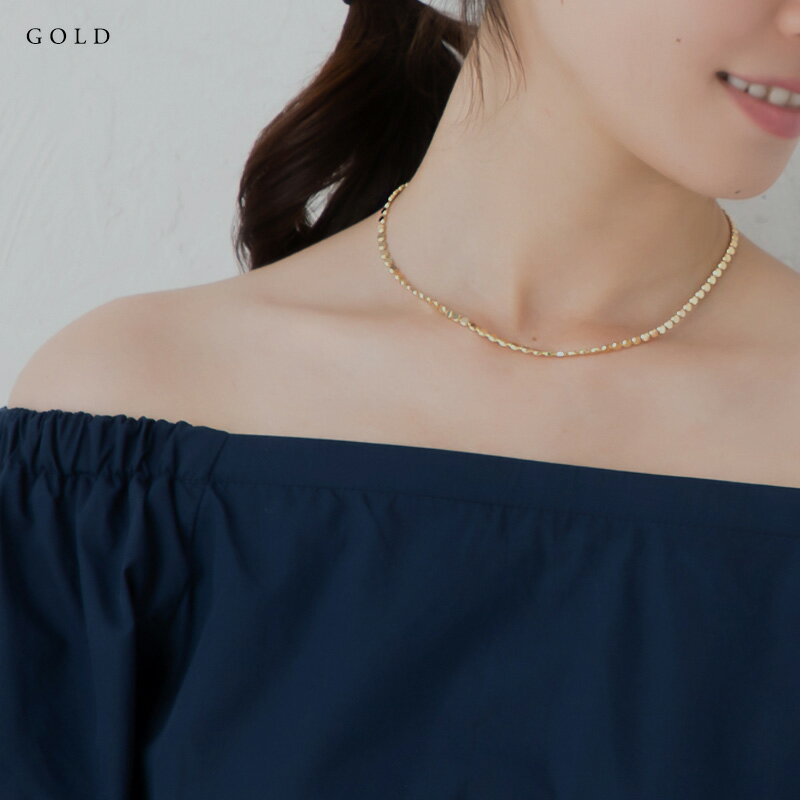 【5/16～5/18はP10倍】 ネックレス レディース 金属アレルギー 18K コーティング ...