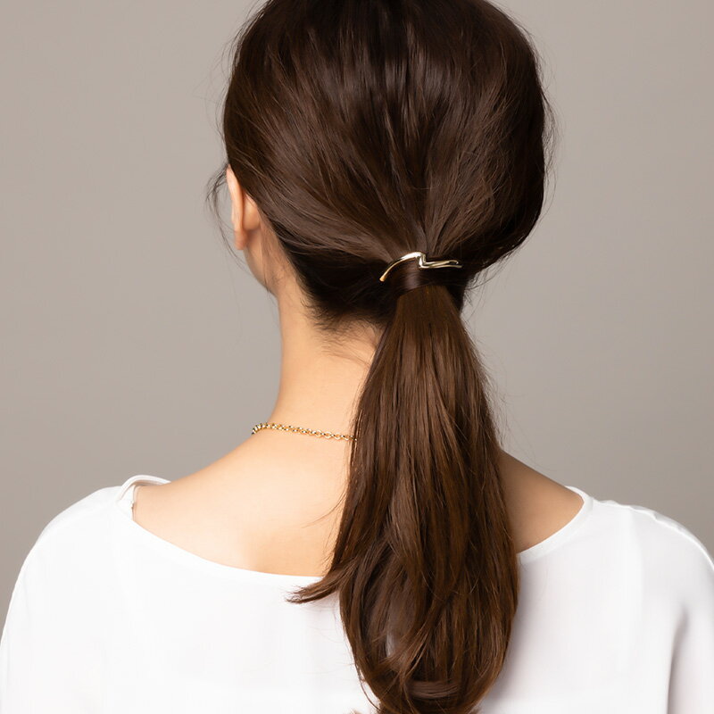 【5/16～5/18はP10倍】 ポニーフック ヘアアクセサリー ヘアカフ ヘアフック レデ...