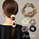【メール便送料無料】 シュシュ スリムシュシュ ロング ヘアバンド ヘアアクセ レディース オーガンジー シースルー まとめ髪 ヘアアレンジ シンプル デイリー...
