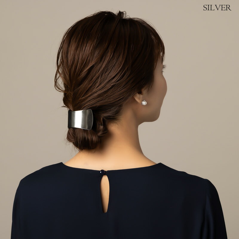 【最大30%OFFクーポン有】 バレッタ 髪留め ヘアアクセ レディース まとめ髪 マッ...