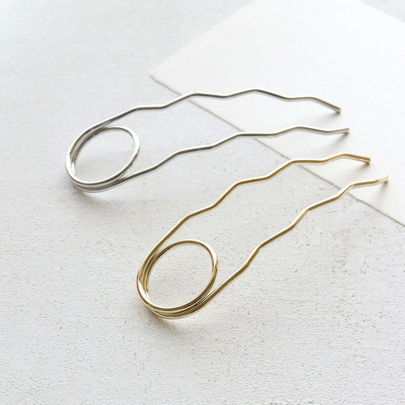かんざし 簪 ヘアアクセサリー へアスティック 二本差し U字 アレンジ まとめ髪 シ...