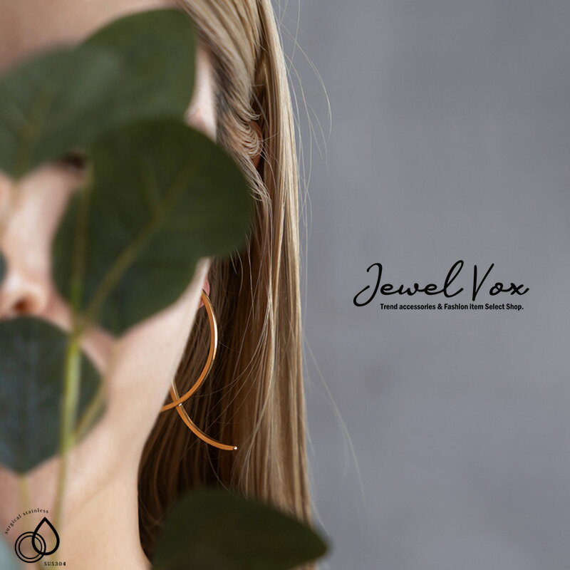 【11/29・30は20%OFFクーポン+P10倍】 【メール便送料無料】 ピアス ステンレス レディース 金属アレルギー 対応 サージカルステンレス 2WAY...