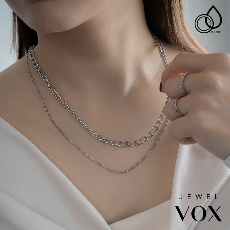 【11/29・30は20%OFFクーポン+P10倍】 【メール便送料無料】 ネックレス レディース ステンレス製 ショ..