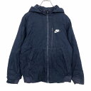 【中古】【古着】 NIKE ダウンジャケット キッズ L ネイビー ナイキ スポーツ アウター 古着卸 アメリカ仕入 t2107-3672