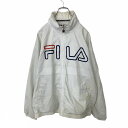 【中古】【古着】 FILA トラックジャケット キッズ150サイズ サイズ表記USA XL フィラ スポーツ ナイロンジャケット 古着卸 アメリカ仕入 t210...