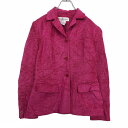 【中古】【古着】 Rena Rowan テーラードジャケット レディース XS ピンク アウター 古着卸 アメリカ仕入 t2108-4186