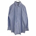 【中古】【古着】 HILFIGER DENIM 長袖シャツ Sサイズ ヒルフィガーデニム レディース ブルー 古着卸 アメリカ仕入 t2108-4604