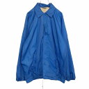 【中古】【古着】 CLASSICS コーチジャケット XL ブルー クラシックス スナップボタン 裏地あり ビッグサイズ 古着卸 アメリカ仕入 t2109-44...