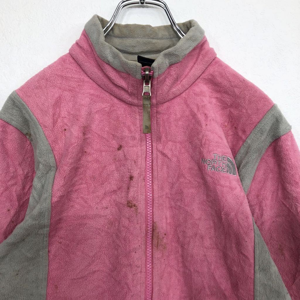 THE NORTH FACE フリースジャケット キッズ 女の子 L ピンク ノースフェイス アウトドア 古着卸 アメリカ仕入 t2109-4574